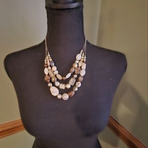 Necklace, bracelet, earring set